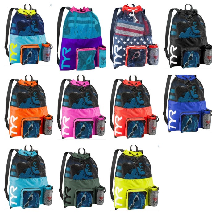 Waterproof Big Mesh Tyr / Tas Alat Renang