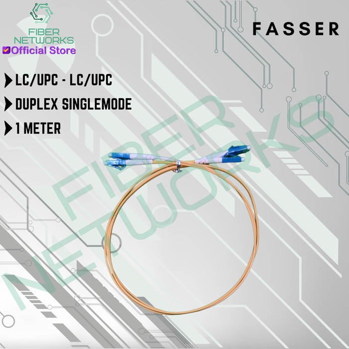 

Patch Cord Fiber Optic LC/UPC-LC/UPC Single Mode Duplex - 1 Meter