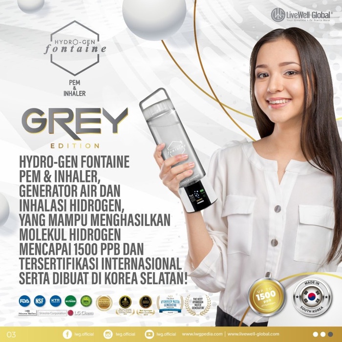 READY.. LWG HYDROGEN FONTAINE