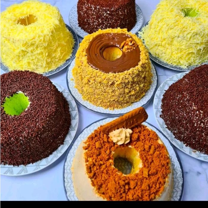 

Loyang Chiffon Mini Cake Diameter 8,10,12