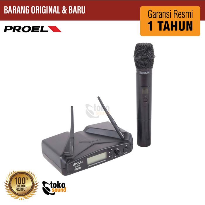 PROEL EIKON WM700M - WIRELESS HANDHELD MICROPHONE SYSTEM