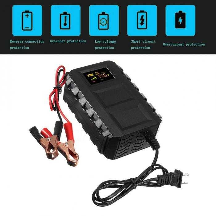 TAFFWARE CHARGER AKI MOBIL SMART BATTERY CHARGER 12V 20-120AH ORIGINAL
