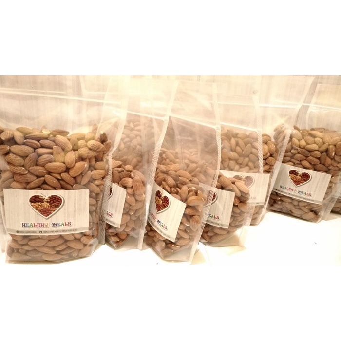 

(TopSeller) kacang almond panggang (roasted almond) 500 Gr