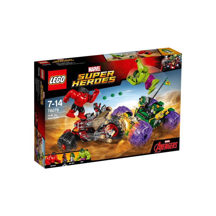 LEGO 76078 SUPER HEROES Hulk vs. Red Hulk