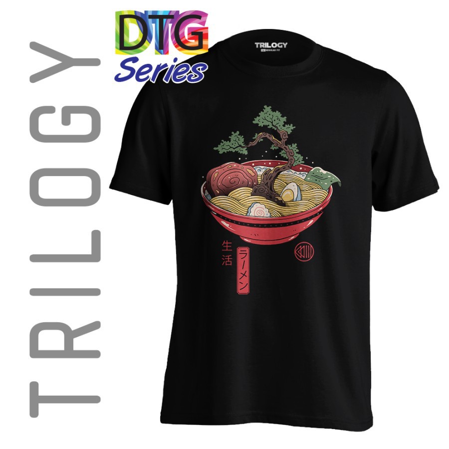 【Ori】Kaos Premium - Ramen Bonsai - TRILOGY DTG 0407 - JAPAN FOOD ART