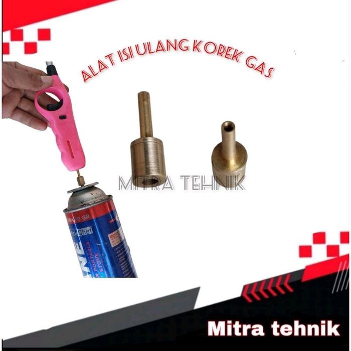 Alat Isi Ulang Korek Pemetik Panjang dari Gas Protabel alat refil gas korek