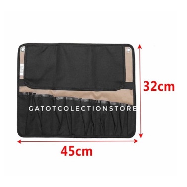 Tas Pisau set - penyimpanan pisau model roll