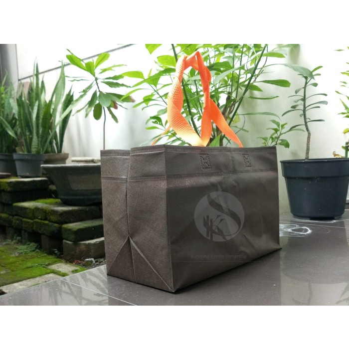TERJAMIN Tas Spunbond SOS Box 25x15x15 30x15x20 spunbun/tas kain brownies