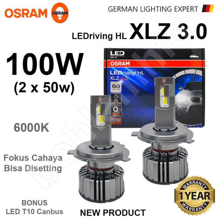 LAMPU LED GRAND MAX OSRAM LEDriving XLZ NEW GEN Bohlam Headlamp