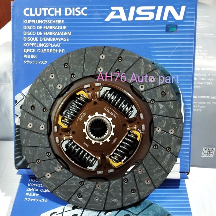 Kampas Kopling Fortuner Diesel / Hiace Commuter Aisin original