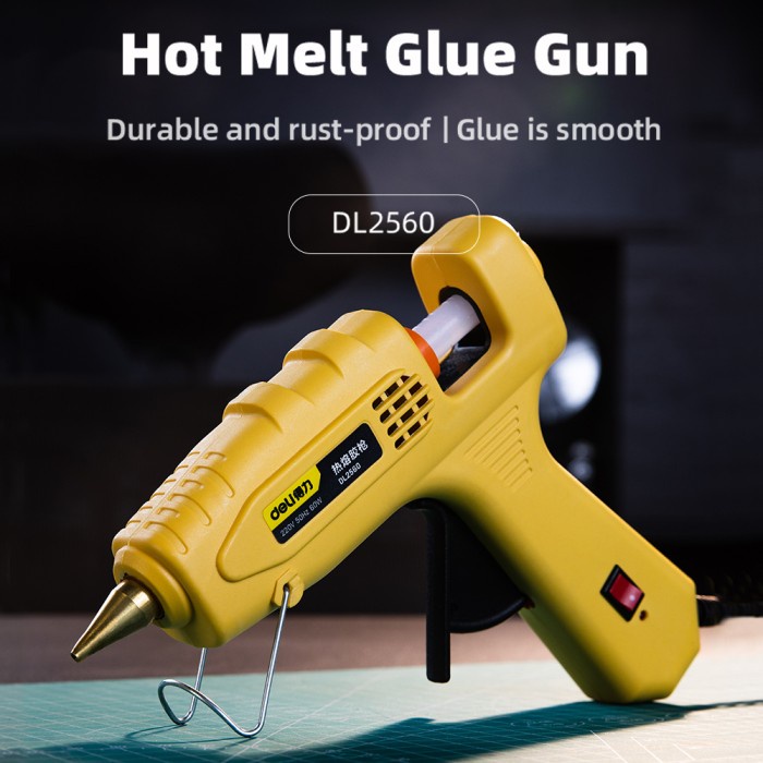 

Deli Glue Gun / Lem Tembak 60 W 11mm Cepat Mencairkan Perkakas DL2560