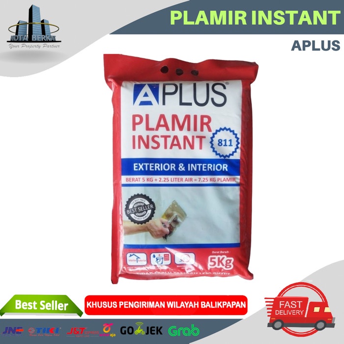 PLAMIR / PLAMUR INSTAN 5KG / PLAMIR TEMBOK PUTIH