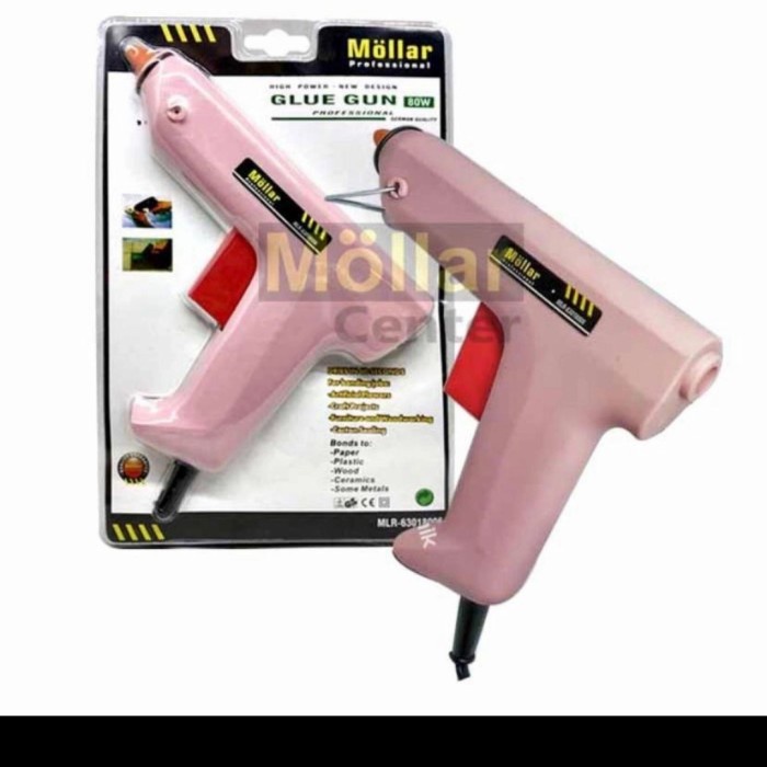 

Alat Lem Tembak MOLLAR Besar Glue Gun 80W 80Watt - MLR 63018006