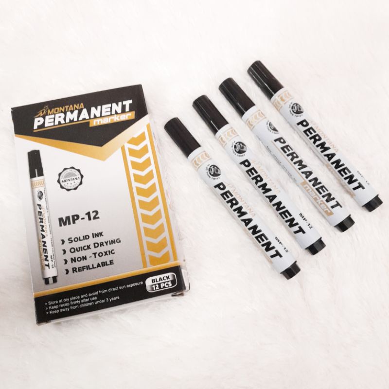 

Spidol Montana Permanen 12Pcs Permanent Marker