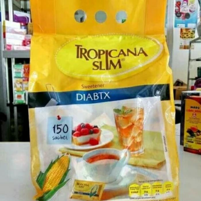 

gula diabtx tropicana slim isi 150 pcs