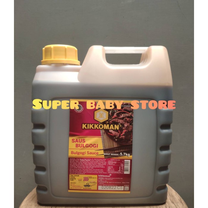 

Kikkoman Bulgogi Sauce - Saus Bulgogi 5 liter HALAL
