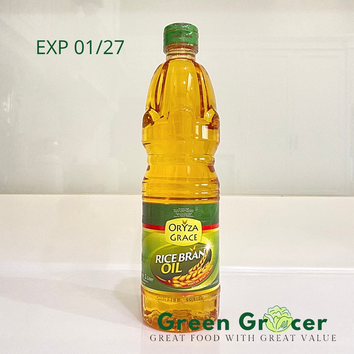 

ORYZA GRACE Rice Bran Oil 1 L / Minyak Goreng Beras bekatul 1 Litre