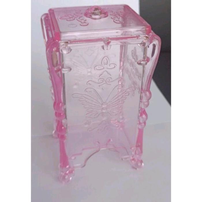 (Expert) Tempat Kapas Wajah/Rak Kapas Mini/Rak Kosmetik Kapas Wajah Dengan Tutup