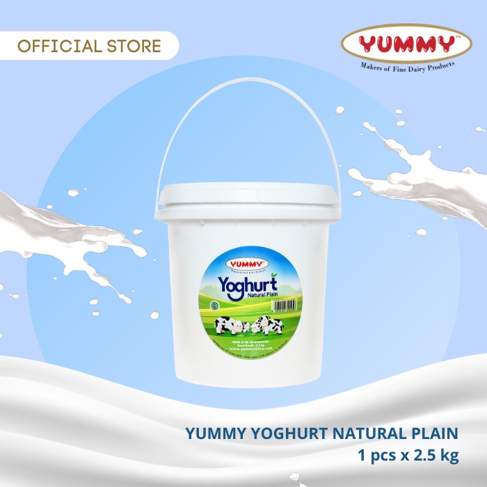 

Diskon Yummy Yoghurt Natural Plain 1 X 2.5Kg Ready