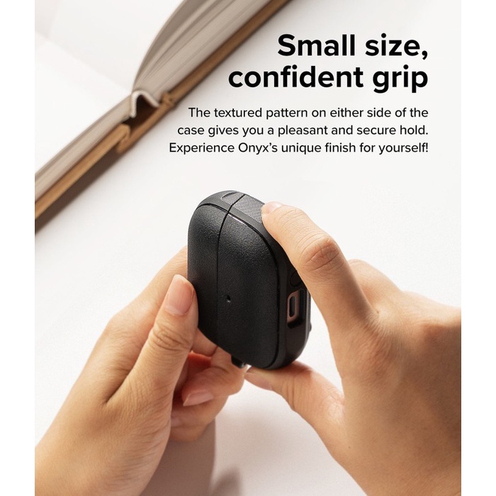 (Expert) Ringke Case Samsung Galaxy Buds 3 Pro Buds3 - Onyx Magnetic Soft Casing Magsafe