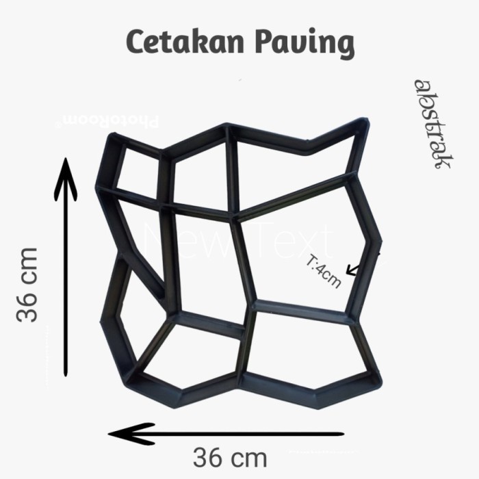 (Expert) Cetakan jalan, Paving, Block, Jalan, cetakan Taman, Cetakan semen,cetakan paving