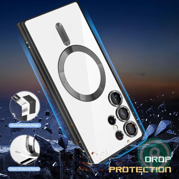 Nakula Sadewi Bunso Argus Soft Case Untuk Sam S25 Ultra Plus Fe S24 S23 S22 S21 5G Clear Magnetic