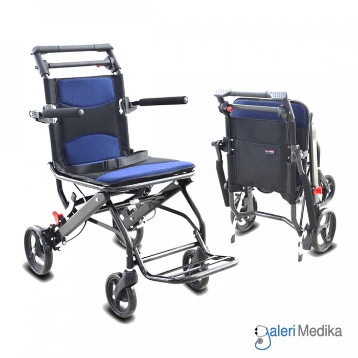 Kursi Roda Travel Deluxe Onemed FS 800L / Travel Wheelchair Onemed