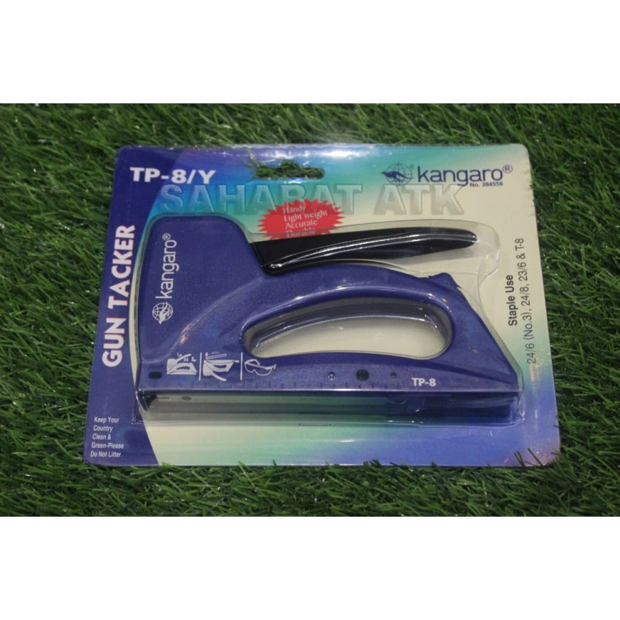 KANGARO GUN TACKER TP- 8/Y / STAPLES TEMBAK / GUN TACKER MURAH