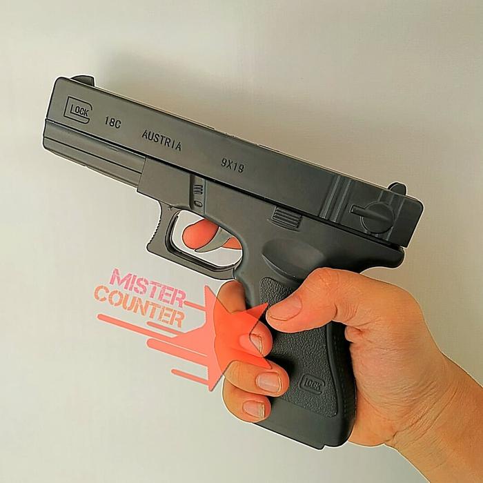 MacamKita- KOREK API PISTOL GLOCK / KOREK GAS / PISTOL KOREK API / KOREK UNIK