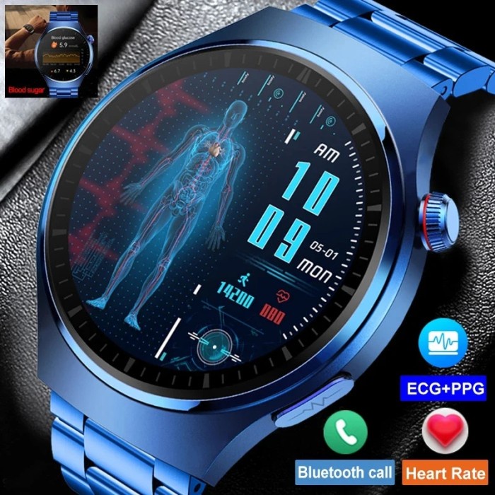 For Watch 4 Pro Smart Watch Health Blood Sugar Smart Watch ECG+PPG