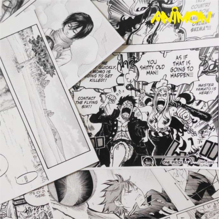 KRY -  Poster Manga Anime Dekorasi Dinding Aesthetic Wallpaper Collage Kit