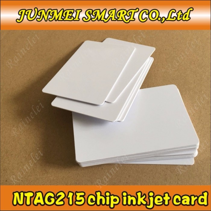 Free Shipping 50pcs Inkjet Printable Nfc Cards BlankRFID Card 215