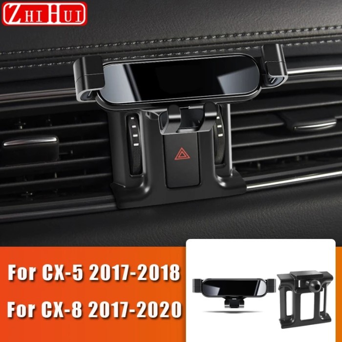 Car Styling Mobile Phone Holder For Mazda CX-30 CX-5 CX-8 CX-4