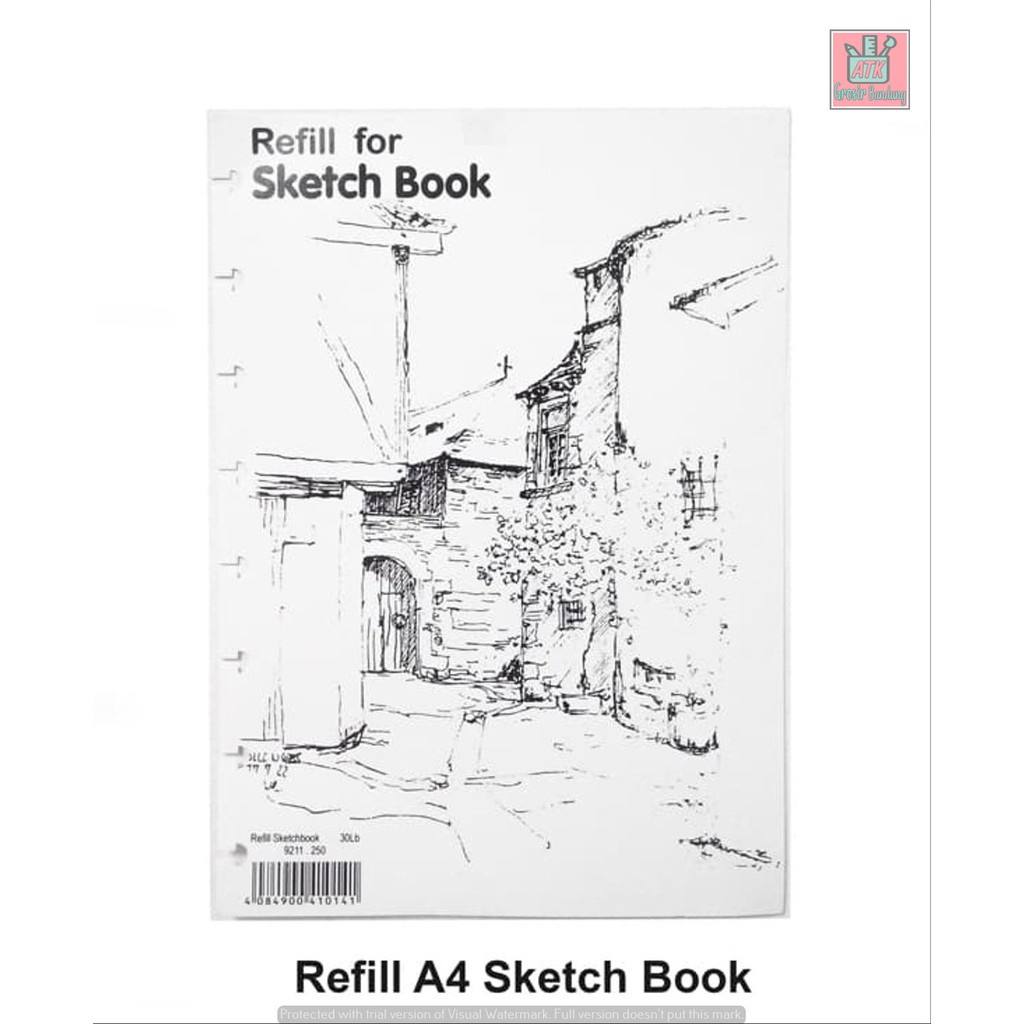 

IK! Lyra Refill for Sketch Book A4 - 30 Sheets #9211260