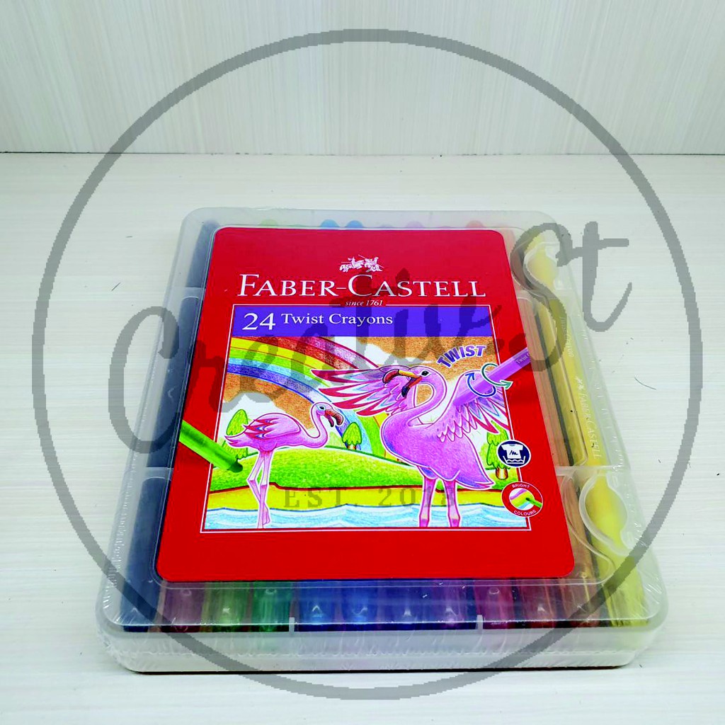 

IK! FABER CASTELL Crayon Putar Twist Crayon 24