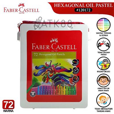 

IK! CRAYON FABER CASTELL 72 WARNA