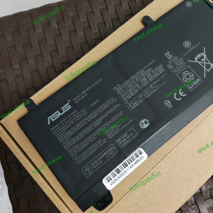 BATERAI ASUS GM501 GM501G GM501GM GM501GS GU501 GU501GM C41N1727