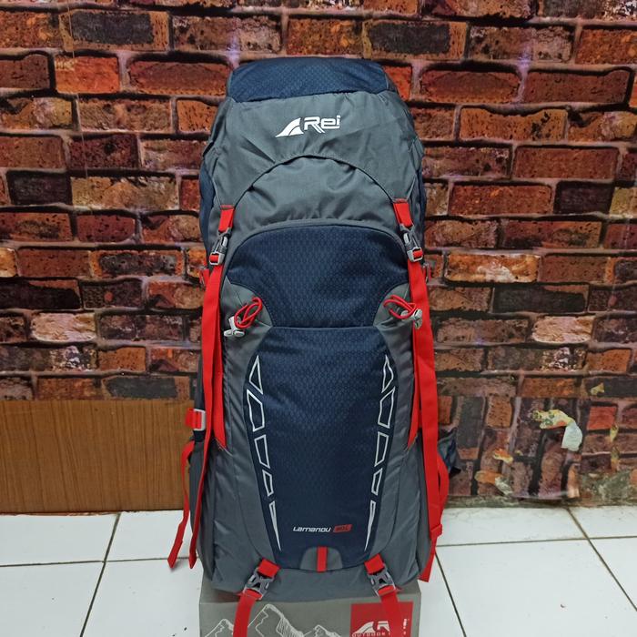 Tas Carrier Rei Lamandu 80L Tas Gunung Rei Tas Punggung Rei