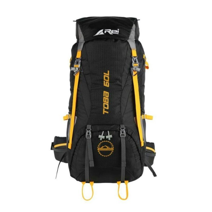 Tas Gunung Carrier Keril Arei Rei Toba 60L Hiking Camping Outdoor