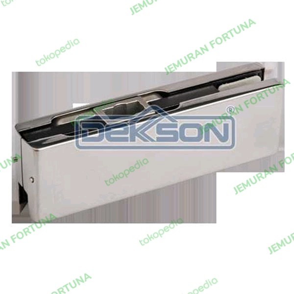 PT 10 Kunci Fitting Pintu Kaca Tempered Dekson ( Bawah )