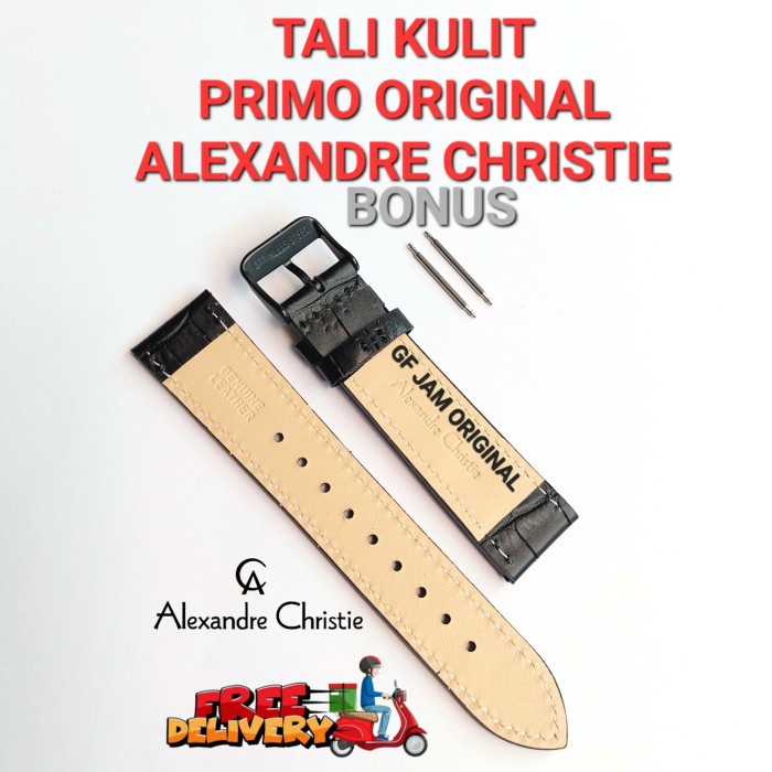 Promo Terbatas Tali Kulit Alexandre Christie Primo Ac1007 Ac1008 Ac1009 Ac1011 Ac1012