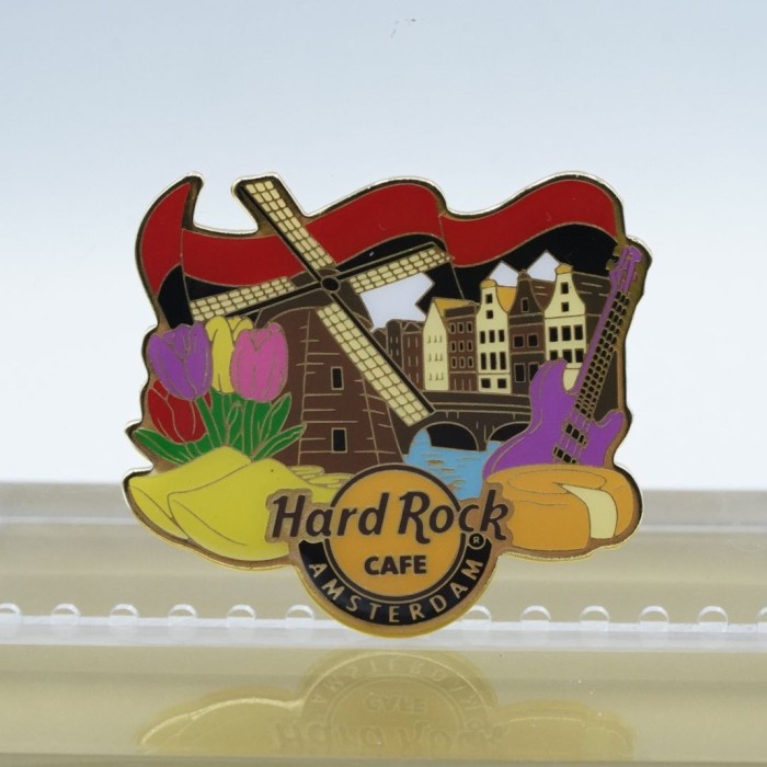 PROMO HARD ROCK CAFE AMSTERDAM MAGNET ALTERNATIVE ORIGINAL MERCHANDISE READY
