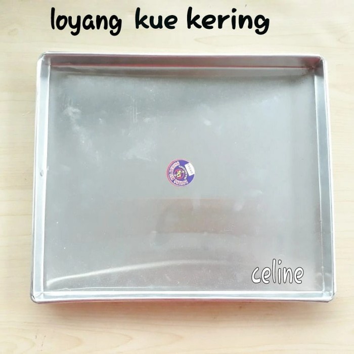 ada- loyang persegi 24 x 28 x 2 cm / loyang kue kering