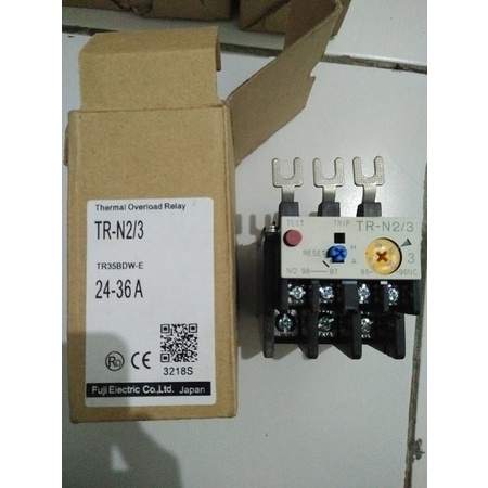 Thermal Overload Fuji Relay Overload Tr-N2/3 Fuji Electric