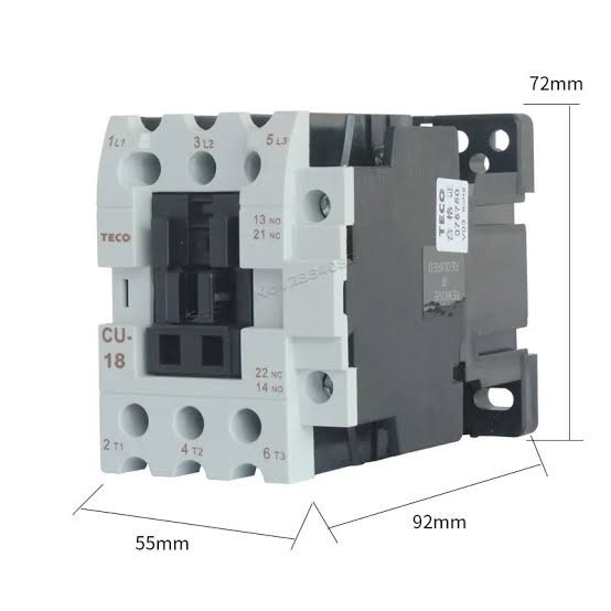Cu-18 380V Magnetic Contactor Teco Cu18 Ac380V