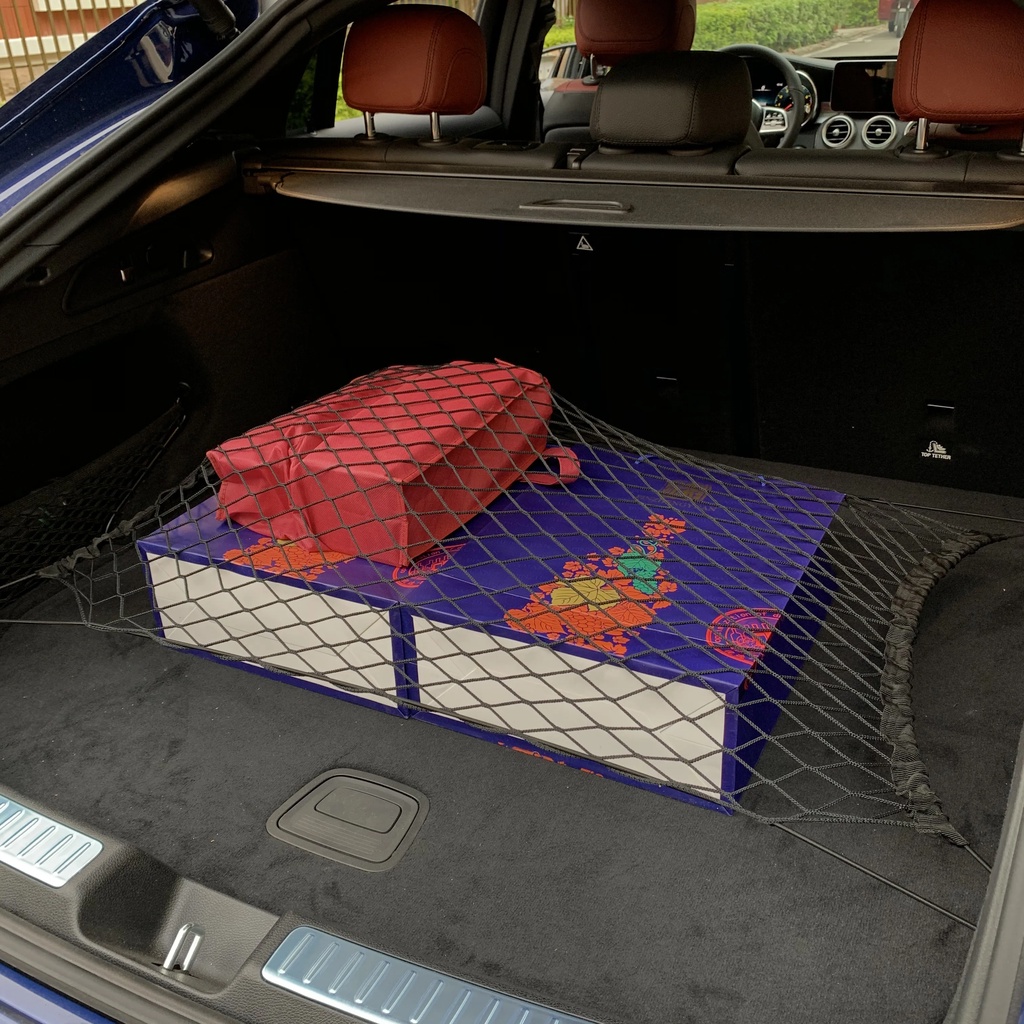 Baru Car Trunk Cargo Net Luggage Mesh For BMW 1 2 3 4 5 6 7-series E46 E90 X1 X3 X4 X5 X6 X7 X8 F07 