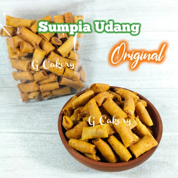 

SUMPIA ABON UDANG SPESIAL / LUMPIA KERING / SPRING ROLL