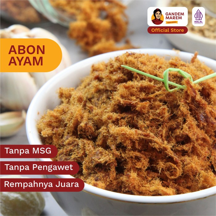 

[PREMIUM] Gandem Marem - Abon Ayam, Non-MSG