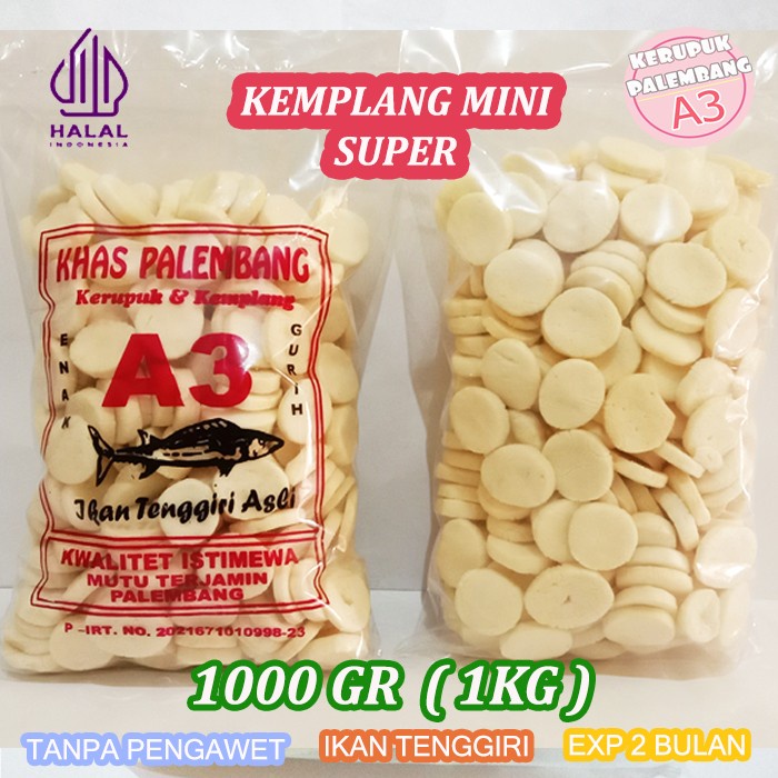 

KEMPLANG MINI SUPER IKAN TENGGIRI 1 KG