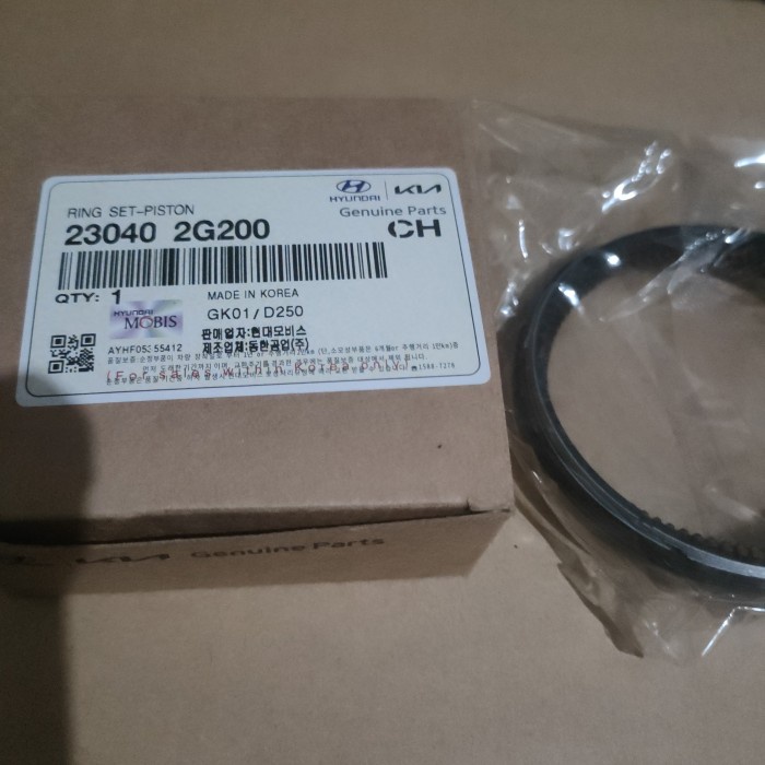 Ring Piston Untuk Hyundai H1 Bensin Asli Mobis
